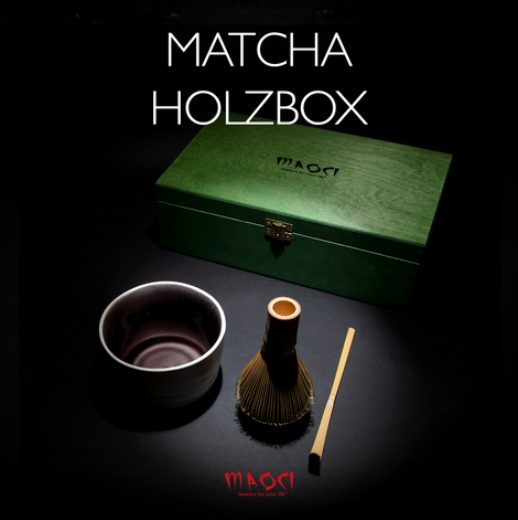 Matcha Holzbox